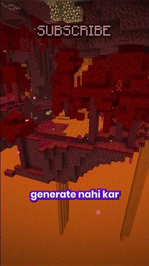 Why Mushrooms Spawn on the Nether Roof? #minecraft