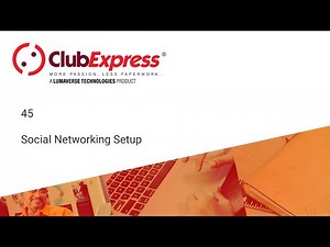 ClubExpress - 45 Social Networking Setup