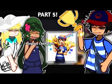 Ash's Friends react to HIM | Part 5 | Pokémon React | Gacha Tiktok