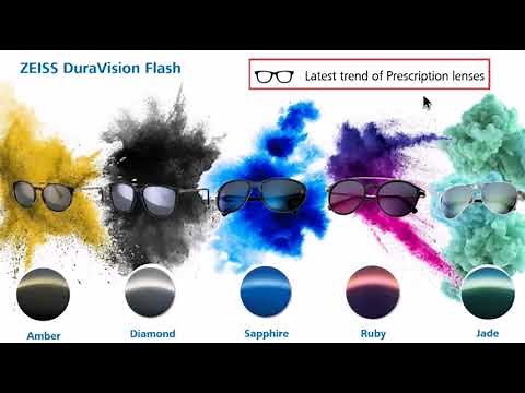 【ZEISS DuraVision Flash Photofusion 】 test by Caring Optical