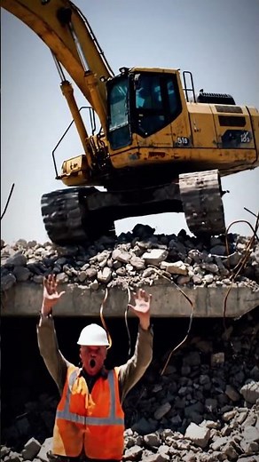 Demolition Gone WRONG! Worker's Close Call 😱