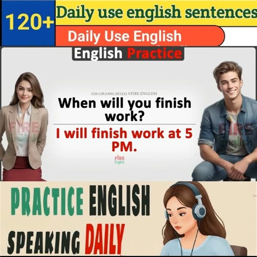 Daily English Learning Practice _ 100 Smart Daily use English Senetnce _ Easy English Conversation | Learn English