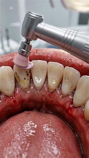 Extreme Black Tartar Removal – Satisfying Deep Teeth Clean Transformation