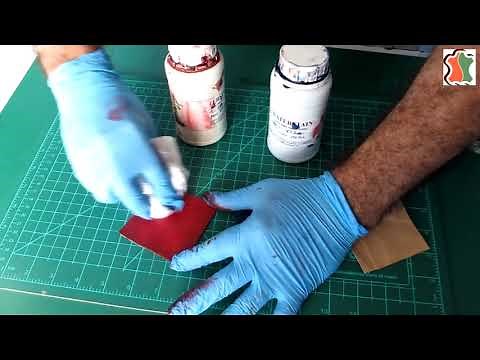 Cómo dar color al cuero