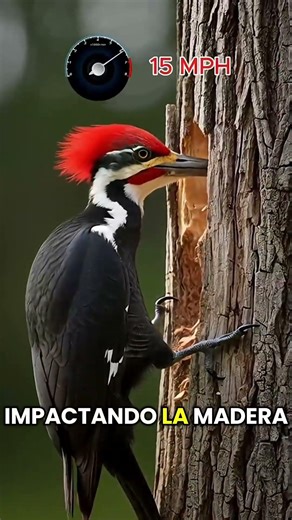 pájaro carpintero #curiosidades #datoscurisos #animal #reinoanimal