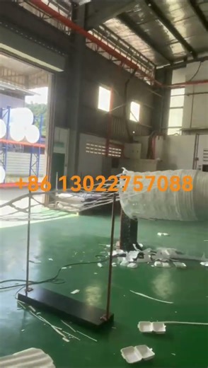 Foam food container machine