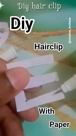 craft hairclip #creative #craft #diy