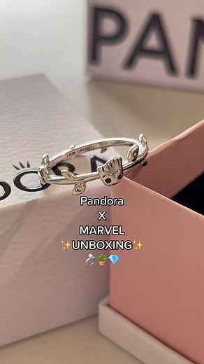 Marvel Groot Pandora Jewelry Unboxing