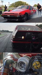 Absolutely insane! 6.23 @ 223 MPH! This A86 “Trueno” powered by a 2jz and a @precisionturbo took the class record down @orlandospeedworlddragway Have you seen our recap of WSCC 25’? Watch the new video on our Channel ▶️ #thatracingchannel #trc | That Racing Channel