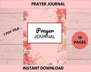 Prayer Journal | Planner - Etsy