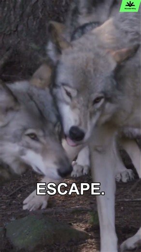 Wolves’ Secret Weapon 🐺🌲 | How They Use the Land to Hun