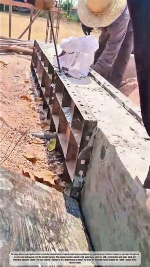 Formwork Stripping for Concrete Grade Beam #job #works #skills #tips #viral #building