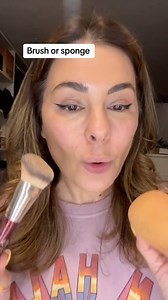 BRUSH OR SPONGE MAKEUP APPLICATION? | Erica Taylor