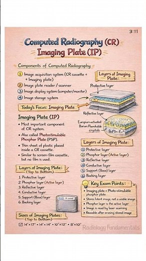 CR Components #computedradiography #crsystem #radiologyfundamentals #radiologylecture #radiography