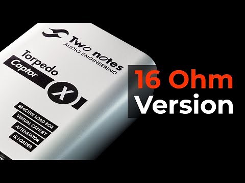 Torpedo Captor X - Your tube amp's best friend (8 or 16 Ohms)