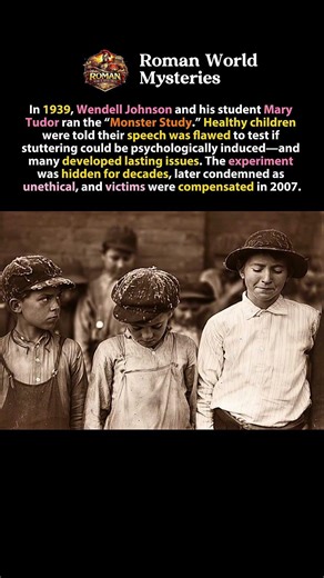 The “Monster Study” That Scarred Children