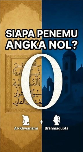 Siapa Penemu Angka Nol? #shortvideo #ceritainspiratif
