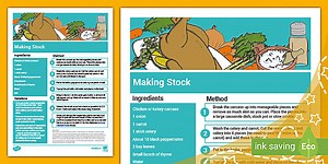 Reducing Food Waste - Making Stock Recipe