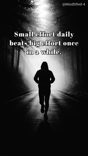 Consistency Is The Real Secret.