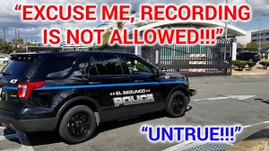 LOS ANGELES AIR FORCE BASE REVISIT - first amendment audit | Johnny five o