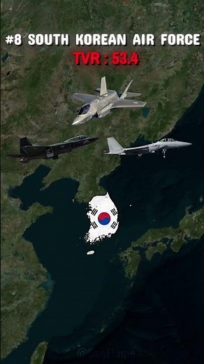 strongest Air force in the World 💪 by 2025 ranking