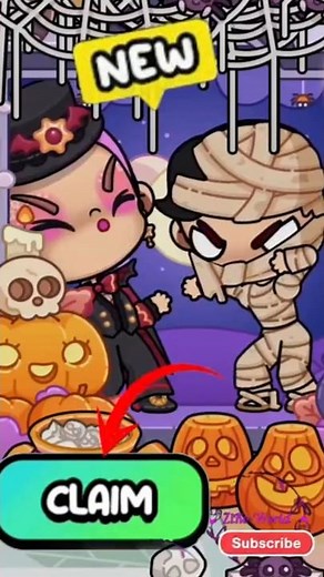 DIY Mummy Costume for Halloween 🎃 #avatarworld #pazu #fypシ #halloween