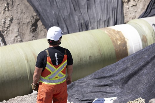 Bearspaw South Feeder Main replacement project