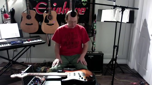 How to setup a stratocaster floating bridge