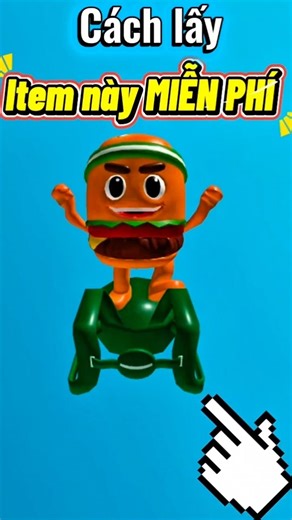 FREE UGC LIMITED - Cách Lấy item UGC Burger backpack v1 in GRAB THE FOODZIK #hieuroblox