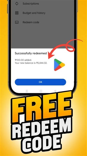 free redeem code 250 | Play Store Redeem code | how to get free redeem code in Free fire #shorts 🔥
