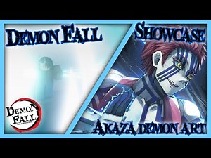 Akaza Demon Art Tips And Tricks Demon fall!!?? (Roblox)