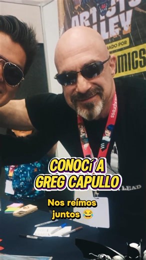 I met Greg Capullo! Artist of Batman: The Court of Owls crossover #deadpool #batman