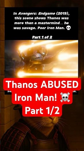 Thor Powers Up Iron Man ⚡ But Thanos Turns Him Into a Shield | Avengers: Endgame