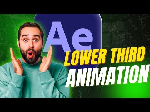 Lower Third Animation in After Effects