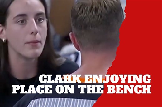 Clark is getting comfortable on the bench but as a coach