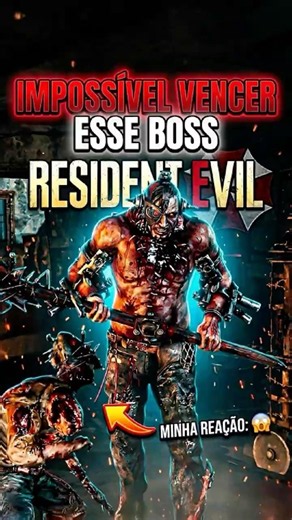 IMPOSSIVEL vencer esse boss no RE2 revelations