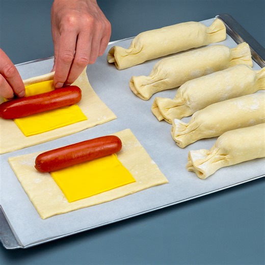 17K views · 195 reactions | Wenn Sie Blätterteig und Wurst haben,...