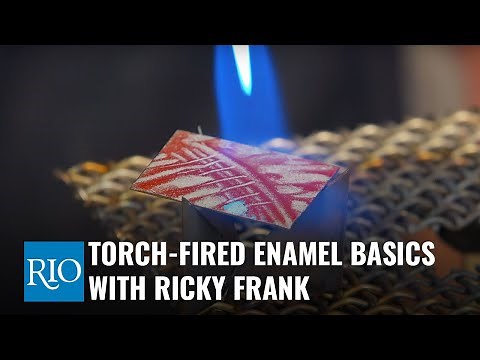 Torch Fire Enamel in 3 Ways - with Ricky Frank