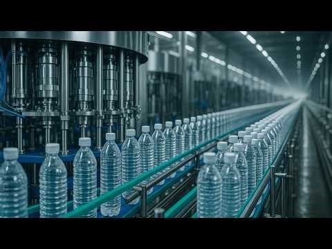 From Steel Sparks to Crystal Flow – CNC Welding & Bottling Line in Action