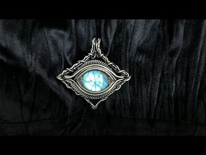 Wire wrap pendant tutorial