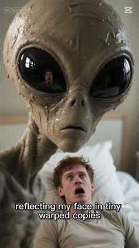 The alien that broken into a ￼bedroom