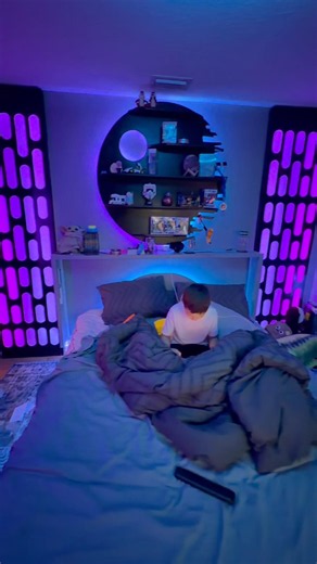 Late Nights and Summer Games #diy #bedroom #starwars