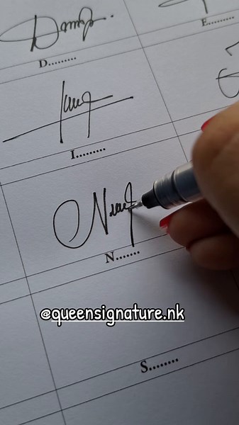 Easy Signature Ideas for Letters K, L, M, N, and O