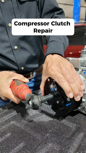 7.2K views · 72 reactions | AC Died on a New Truck? (Pt. 2/2) We broke down exactly how this AC clutch works and why it fails⚙️ This fix might look complicated, but once you see inside, it starts to make sense. Ever replaced one of these yourself? #WorkTruck #DieselRepair #MechanicLife | Whiteface Ford | Facebook