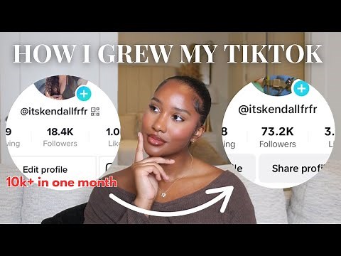HOW TO GROW QUICKLY ON TIK TOK IN 2025 | I gained over 10k in 1 month