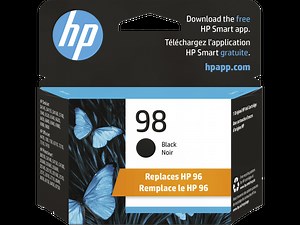 HP 98 Black Original Ink Cartridge, ~420 Pages, (C9364WN#140) - Walmart.com