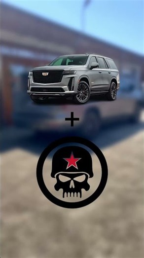 Cadillac Escalade + 💀 Guerrilla Exhaust V- series