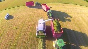 819K views · 7K reactions | This drone footage, taken in Ireland, brings a beauty to what some would consider an undesirable task; the cutting of silage for animal feed. | The Australian | Facebook