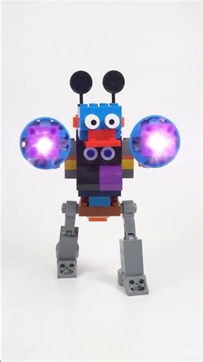 腕が光る…！ブロックロボの必殺技 #shorts