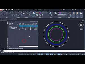 AutoCAD 2020 complete tutorial for beginners | Chapter 4 Layer Manager